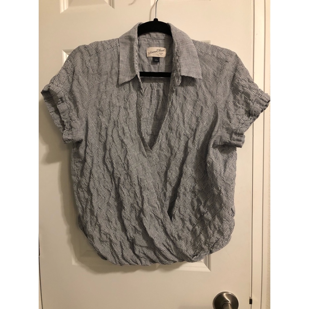 Universal Thread Striped Blouse - Size L